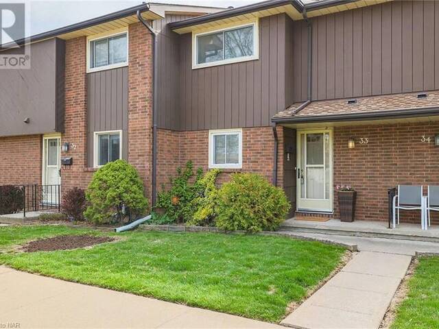 64 FORSTER Street Unit# 33 St. Catharines Ontario, L2N 6T5
