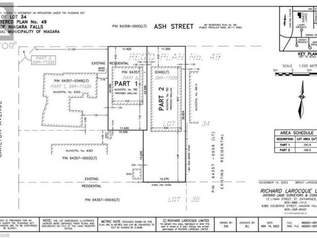 PART 1 ASH Street Niagara Falls Ontario, L2G 5K3