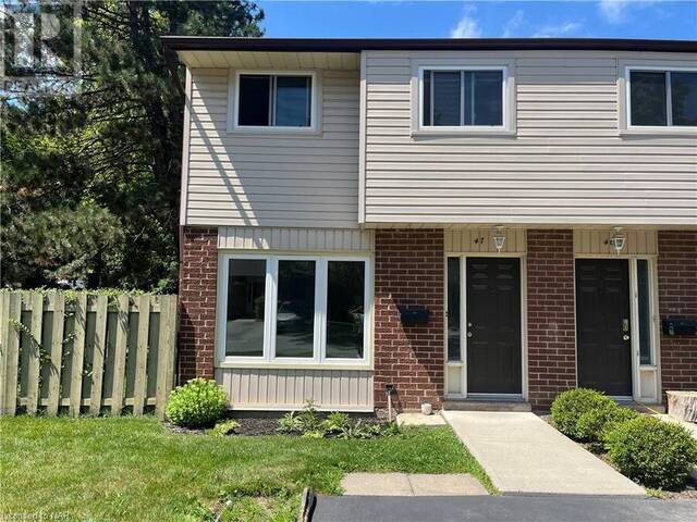 2 WEIDEN Street Unit# 47 St. Catharines Ontario, L2M 6W5