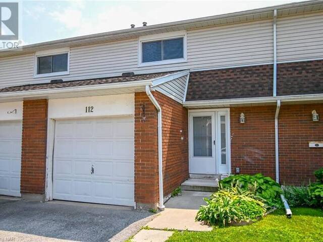 286 CUSHMAN Road Unit# 112 St. Catharines Ontario, L2M 6R6