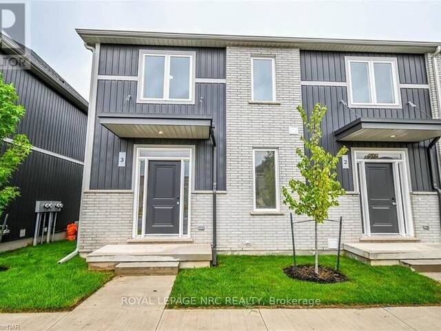 3 - 121A MOFFATT STREET St. Catharines Ontario, L2P 0G4