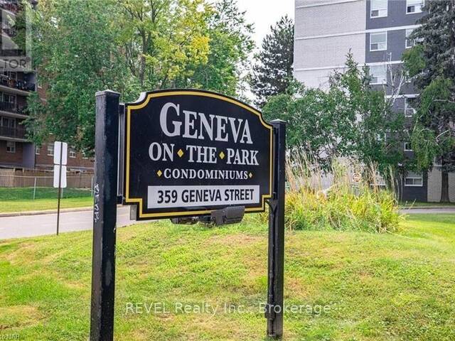 910 - 359 GENEVA Street St. Catharines Ontario, L2N 2G5