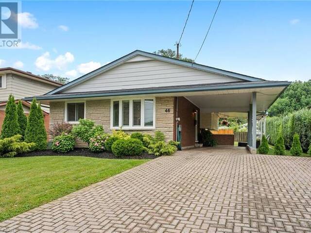 46 PRINCE CHARLES Drive St. Catharines Ontario, L2N 3Y9