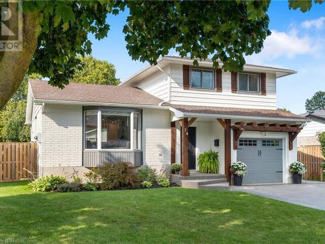 14 LAGUNA Crescent St. Catharines Ontario, L2M 6Z9