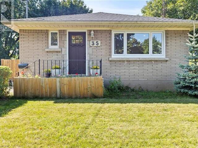 35 DUNBLANE Avenue St. Catharines Ontario, L2M 3Z8