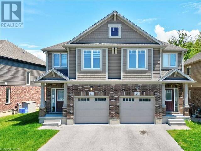 21 ELDERBERRY Road Thorold Ontario, L2V 0E7