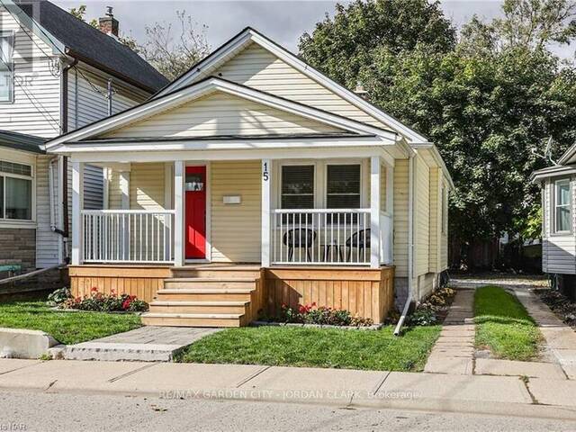 15 JONES STREET St. Catharines Ontario, L2R 6A8