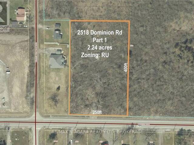 2518-PT LOT 1 DOMINION ROAD Fort Erie Ontario, L0S 1N0