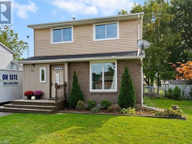 65 MCCRAE Drive Welland Ontario, L3C 6C9