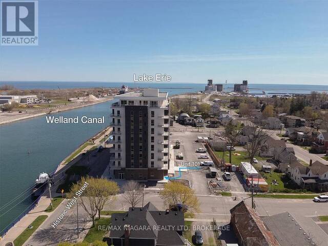 101 - 118 WEST STREET Port Colborne Ontario, L3K 0B9 - 2 Bedrooms Waterfront Condo For Sale