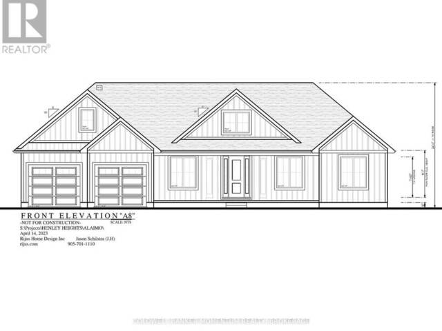 PARCEL 8 TINTERN ROAD Lincoln Ontario, L0R 2C0 - 3 Bedrooms Home For Sale