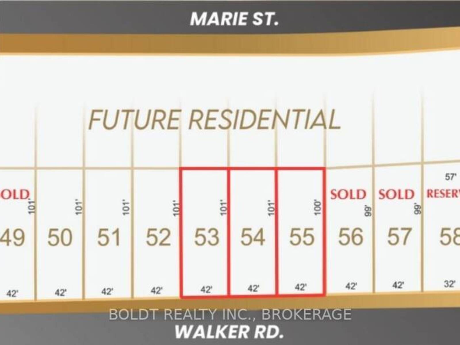 LOT 53/54/55 WALKER ROAD, Fonthill, Ontario L0S 1E6