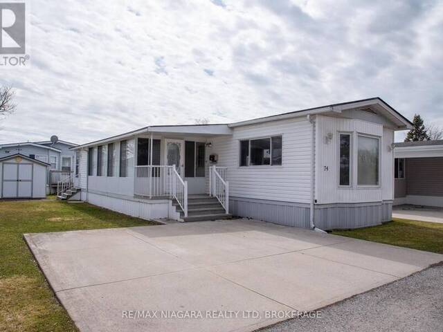 74 - 3033 TOWNLINE ROAD Fort Erie Ontario, L0S 1S0 - 2 Bedrooms Home For Sale
