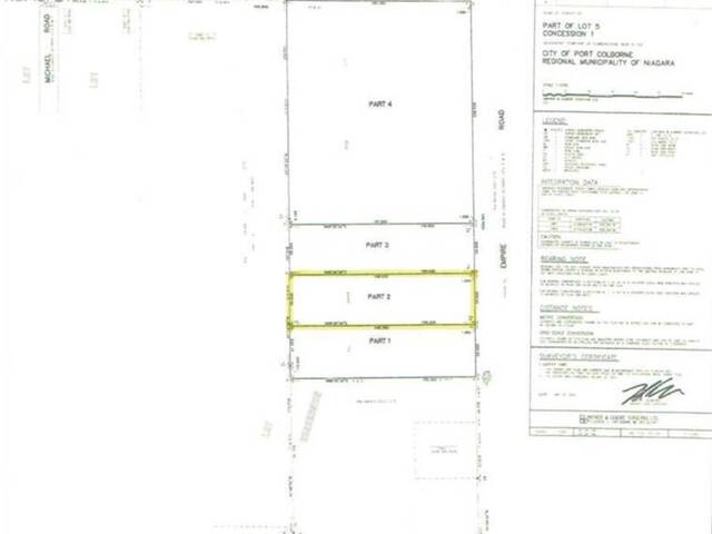 PART TWO EMPIRE ROAD Port Colborne Ontario, L0S 1R0 - Vacant Land For Sale