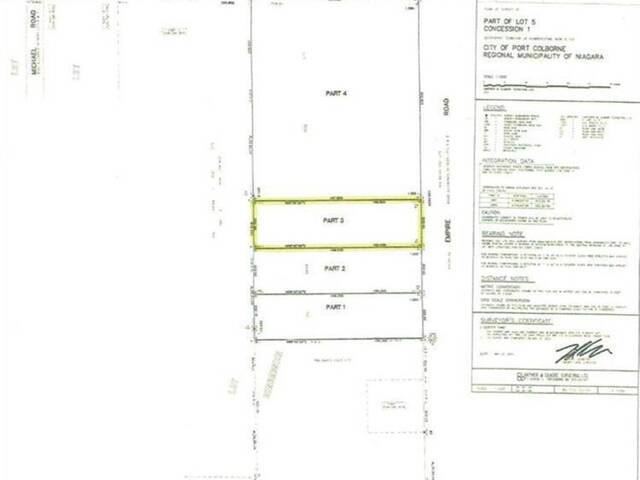 PART THREE EMPIRE ROAD Port Colborne Ontario, L0S 1R0 - Vacant Land For Sale