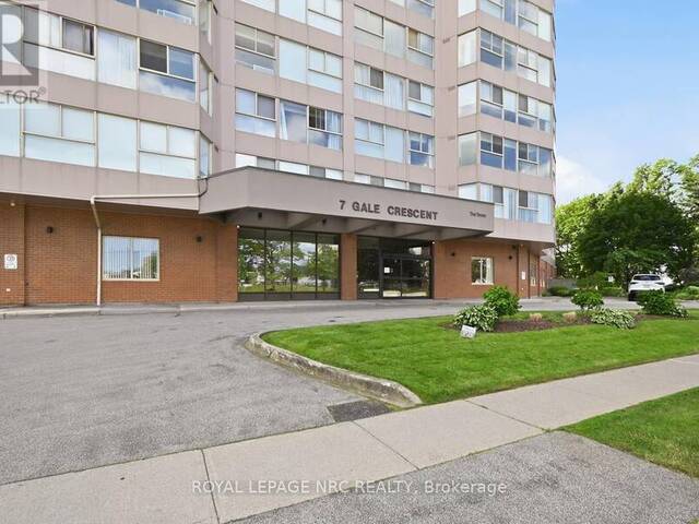 1106 - 7 GALE CRESCENT N St. Catharines Ontario, L2R 7M8 - 2 Bedrooms Condo For Sale