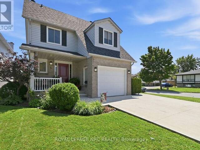 5 CULLIGAN CRESCENT Thorold Ontario, L2V 4P1 - 3 Bedrooms Home For Sale