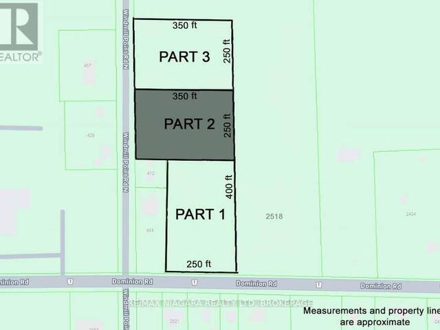 LOT 2 - 2518 DOMINION ROAD Fort Erie Ontario, L0S 1N0 - Vacant Land For Sale
