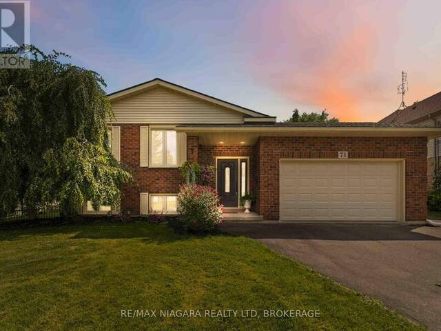 71 SUMBLER ROAD Welland Ontario, L3C 3P1 - 3 Bedrooms Home For Sale