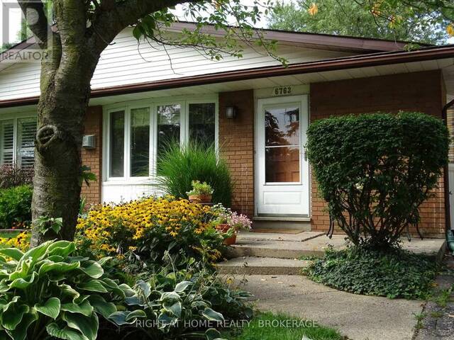 6763 WILINGER STREET Niagara Falls Ontario, L2J 2B4 - 3 Bedrooms Home For Sale