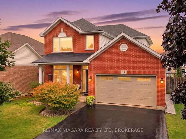 15 COZOCAR CRESCENT St. Catharines Ontario, L2S 3Y5 - 3 Bedrooms Home For Sale