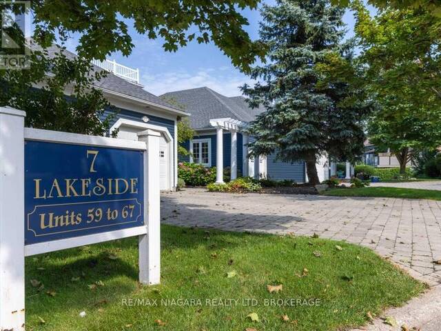 66 - 7 LAKESIDE DRIVE St. Catharines Ontario, L2M 1P3 - 2 Bedrooms Waterfront Condo For Sale