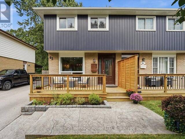 63 SILVAN DRIVE Welland Ontario, L3C 6C1 - 3 Bedrooms Home For Sale
