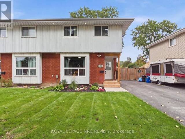 8458 WILLOUGHBY DRIVE Niagara Falls Ontario, L2G 6X5 - 3 Bedrooms Home For Sale