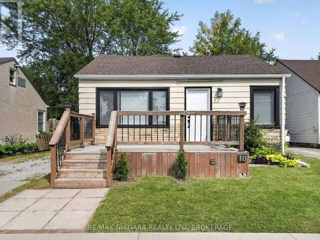 10 CHURCHILL AVENUE Welland Ontario, L3B 4Y5 - 2 Bedrooms Home For Sale