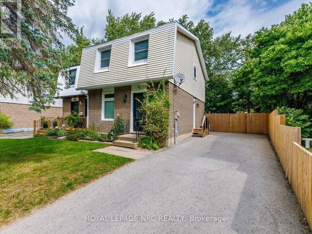 46 GRAYSTONE CRESCENT Welland Ontario, L3C 6G7 - 4 Bedrooms Home For Sale
