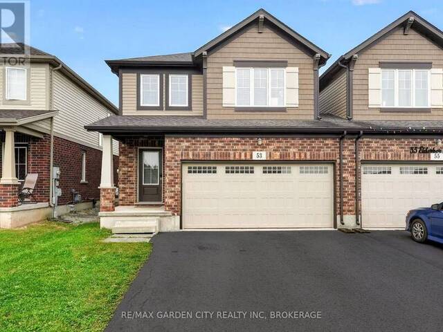 53 ELDERBERRY ROAD Thorold Ontario, L2V 0E7 - 4 Bedrooms Home For Sale