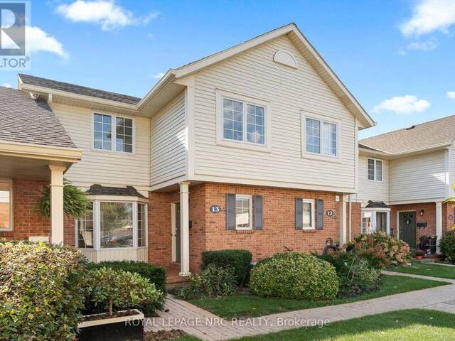 13 - 275 PELHAM ROAD St. Catharines Ontario, L2S 3B9 - Property For Sale