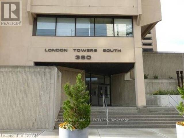 603 - 380 KING STREET London Ontario, N6B 3L6 - 1 Bedroom Condo For Sale