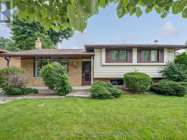 160 MILLBANK DRIVE London Ontario, N6C 4V7