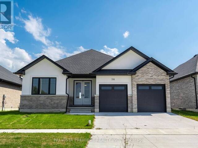 316 STATHIS BOULEVARD Sarnia Ontario, N6L 0B1