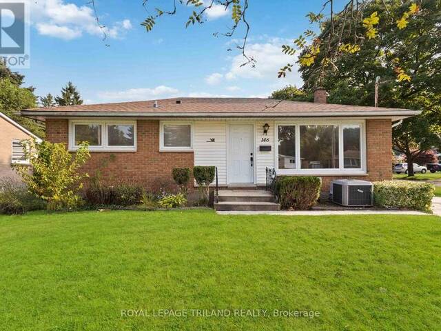 146 BURNSIDE DRIVE London Ontario, N5V 1B6