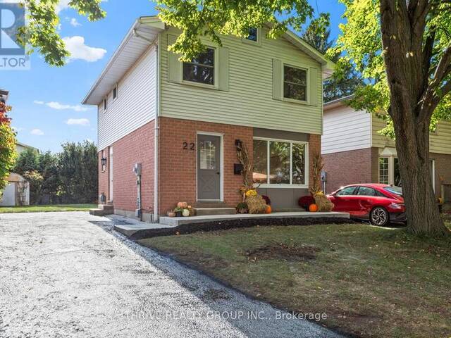 22 HEARTHSIDE PLACE London Ontario, N5V 3N1