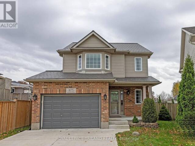 875 FIELDGATE CIRCLE London Ontario, N5V 5E7