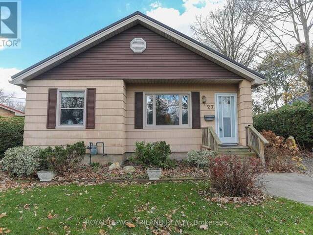 27 BARWICK STREET St. Thomas Ontario, N5P 1Z6