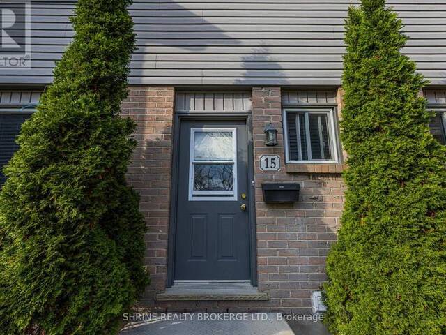 15 - 490 THIRD STREET London Ontario, N5V 4A2