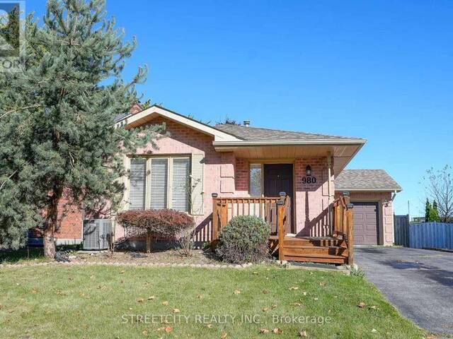 980 THISTLEDOWN WAY London Ontario, N6G 4L7