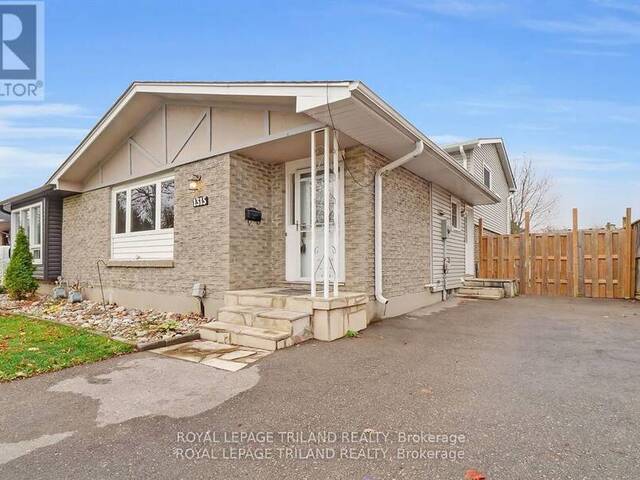 1315 JALNA BOULEVARD London Ontario, N6E 2G3