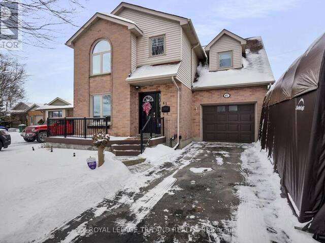 41 RICE ROAD St. Thomas Ontario, N5R 5Z8