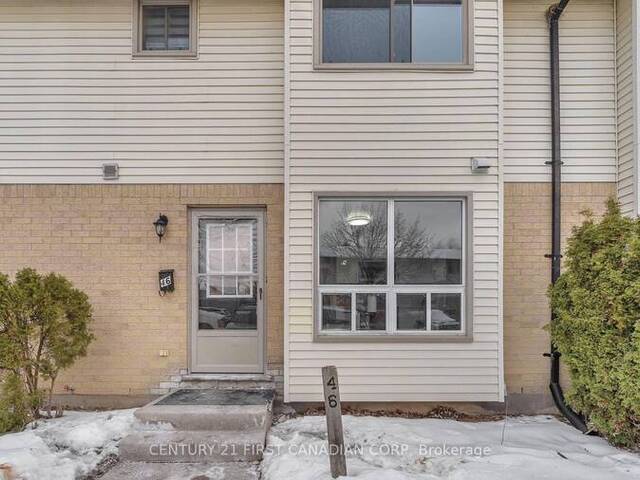 46 - 135 BELMONT DRIVE London Ontario, N6J 4J3