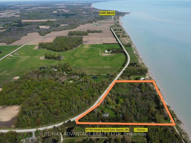 47105 HARDING SMITH LINE E Central Elgin Ontario, N0L 2H0 - Waterfront Farm For Sale