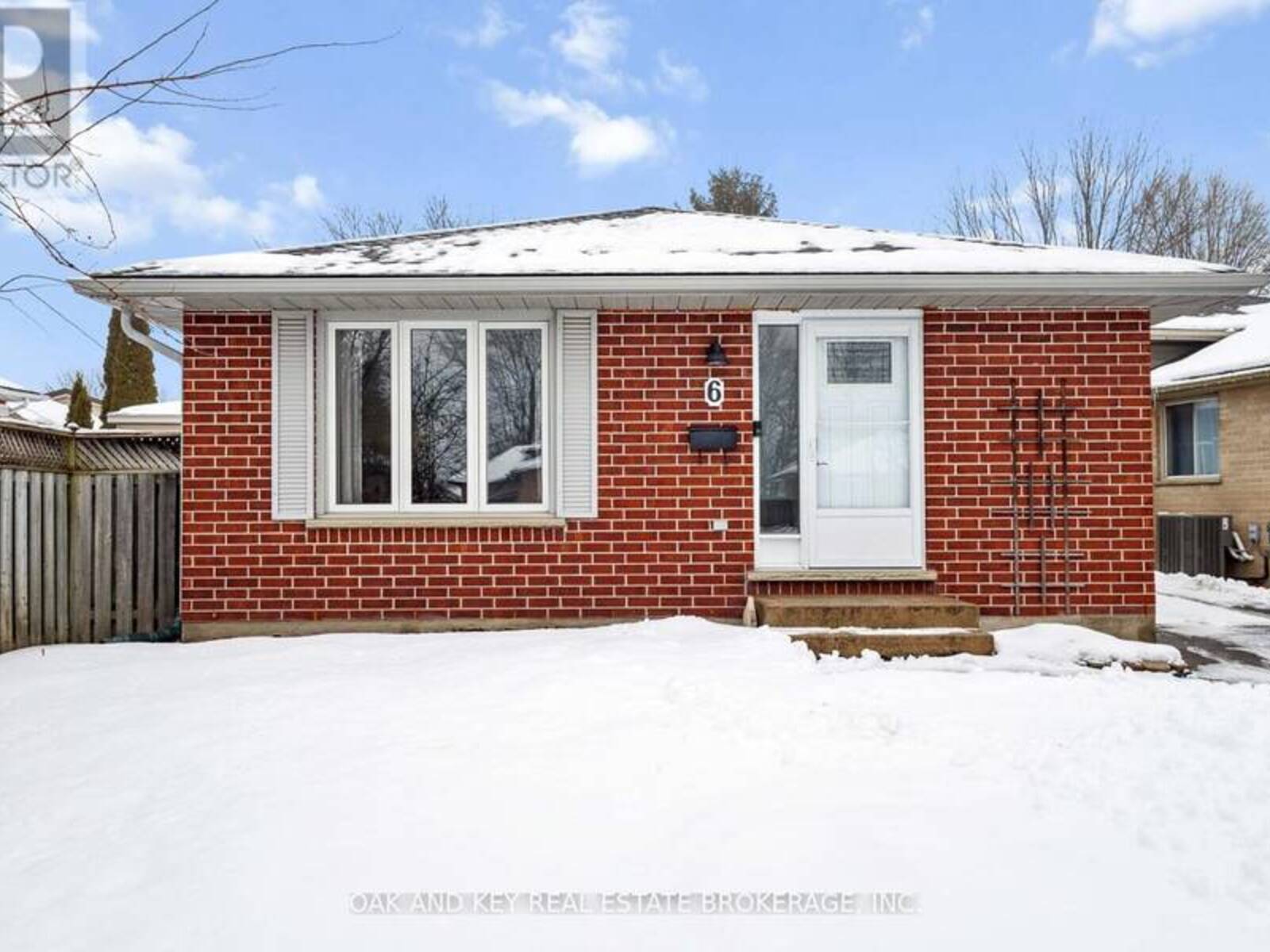 6 WEYMOUTH DRIVE, London, Ontario N5V 4E7