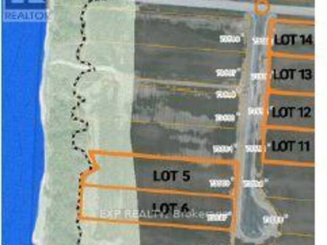 6 IRENE CRESCENT Bluewater Ontario, N0M 2T0 - Waterfront Land For Sale