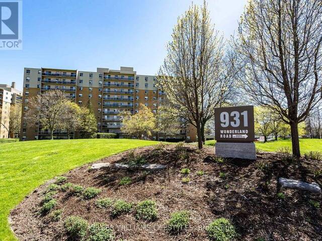 508 - 931 WONDERLAND ROAD S London Ontario, N6K 2X6 - 1 Bedroom Condo For Sale