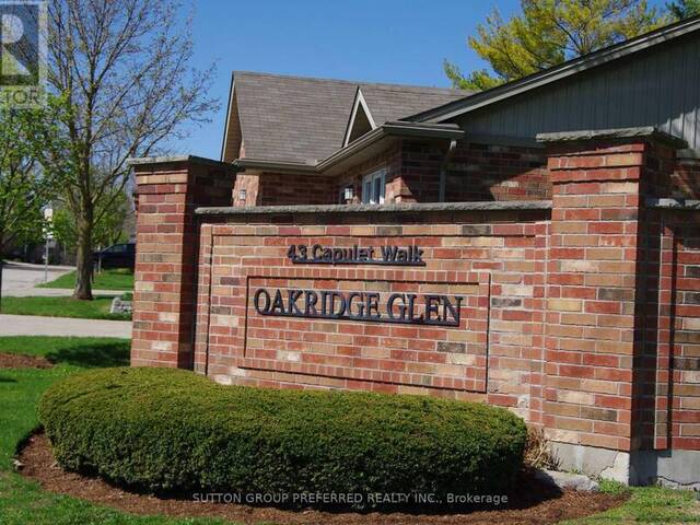 41 - 43 CAPULET WALK London Ontario, N6H 5V5 - 4 Bedrooms Condo For Sale