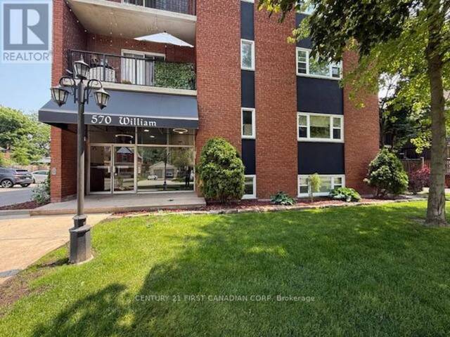 401 - 570 WILLIAM STREET London Ontario, N6B 3E9 - 2 Bedrooms Condo For Sale